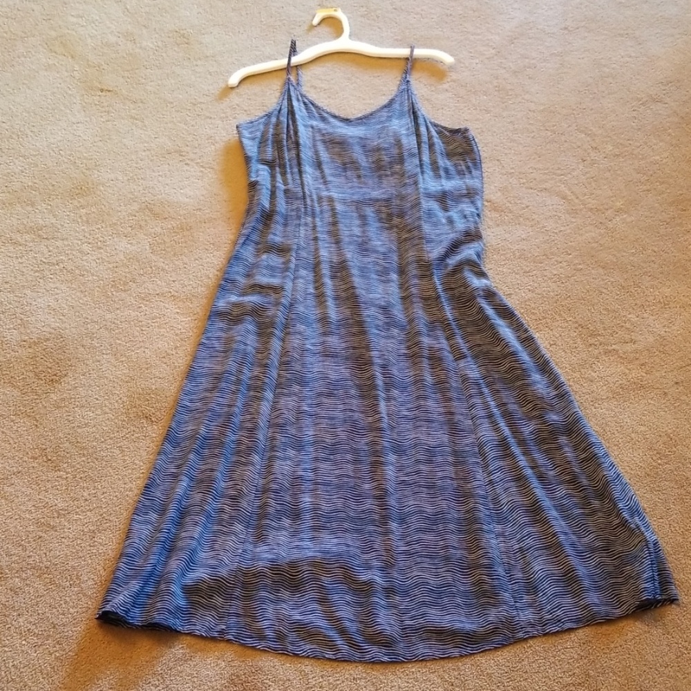 Blue sundress